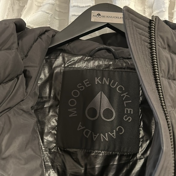 Moose Knuckles Long Down Puffer Coat - Picture 8 of 8